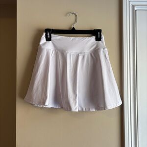 White Tennis Skirt